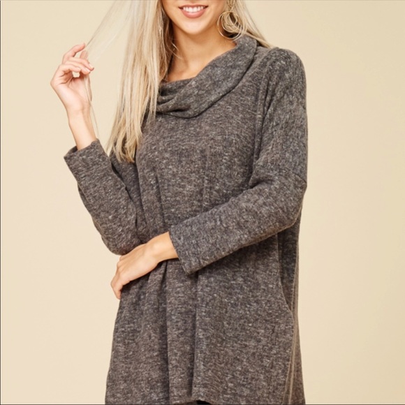 Lianne Cowl Neck Soft Knit Top - Picture 3 of 4